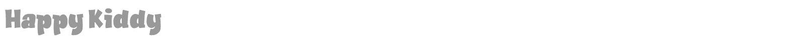 Happy Kiddy font preview